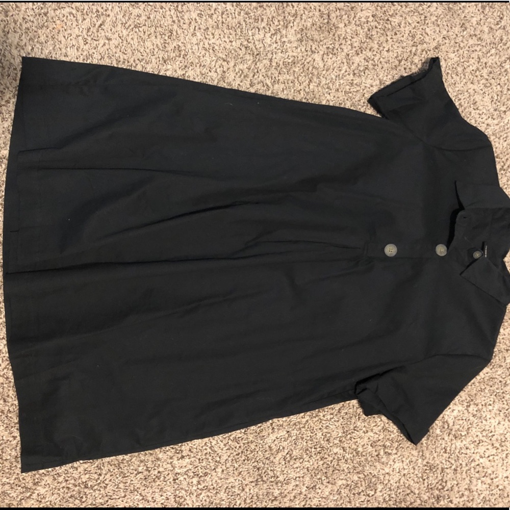 Who what wear collared black mini dress